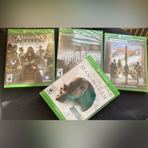 Sealed Xbox one games